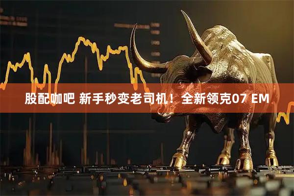 股配咖吧 新手秒变老司机！全新领克07 EM